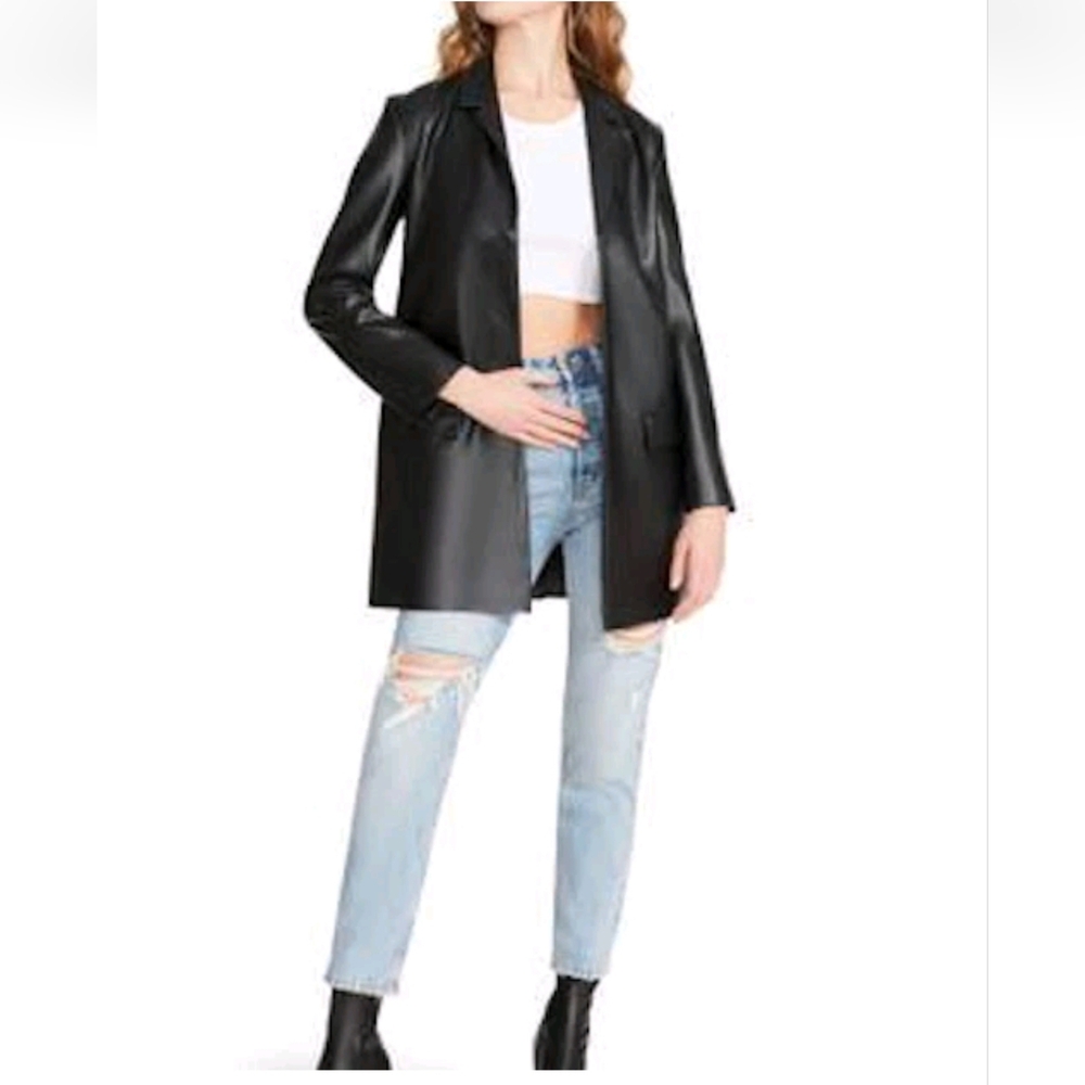 Steve Madden Black Leather Jacket
